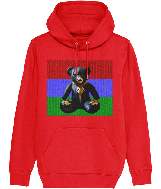 010 BLACK BEAR HOODIE