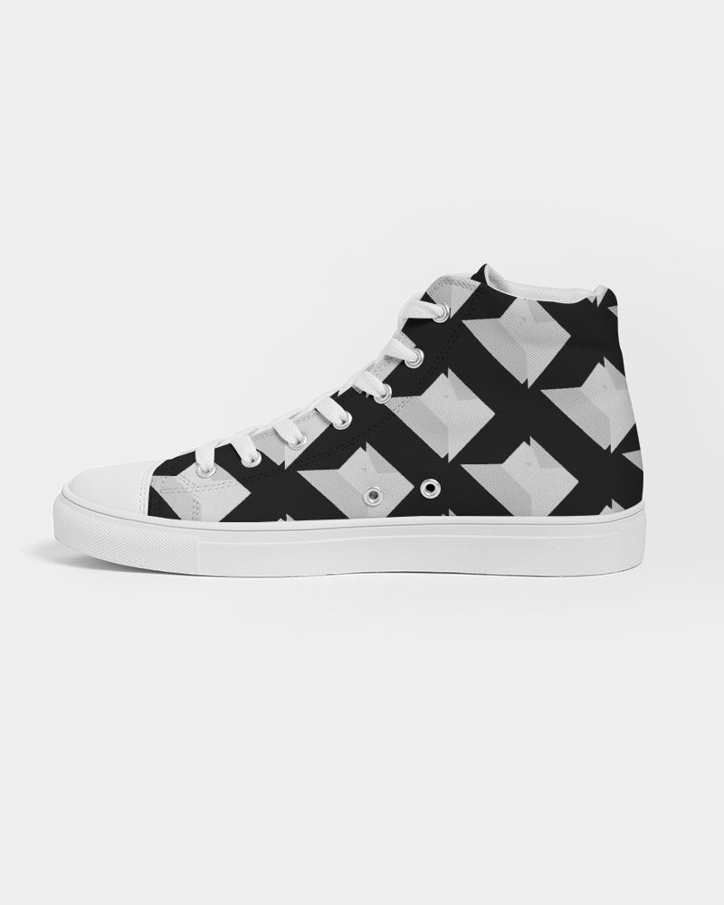 MONOGRAM HIGHTOP CANVAS SHOES