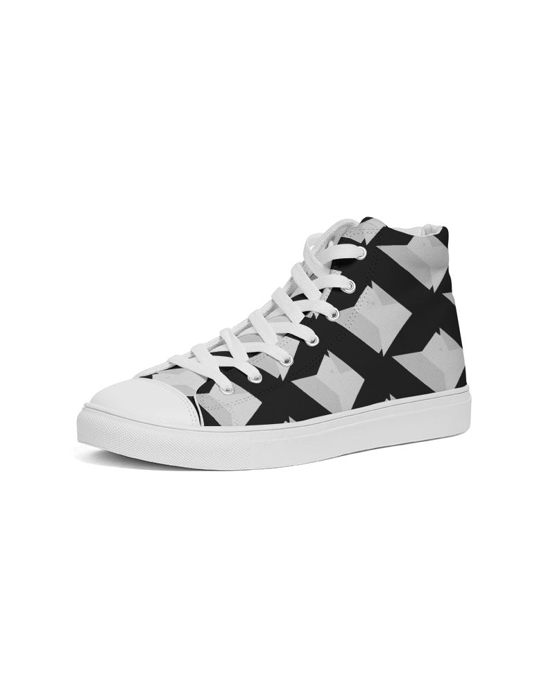 MONOGRAM HIGHTOP CANVAS SHOES