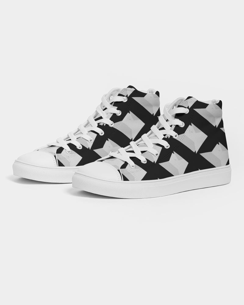 MONOGRAM HIGHTOP CANVAS SHOES