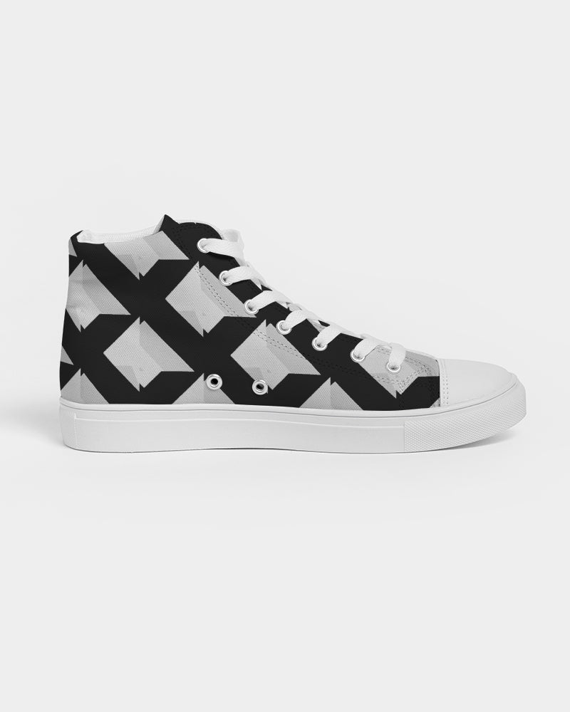 MONOGRAM HIGHTOP CANVAS SHOES